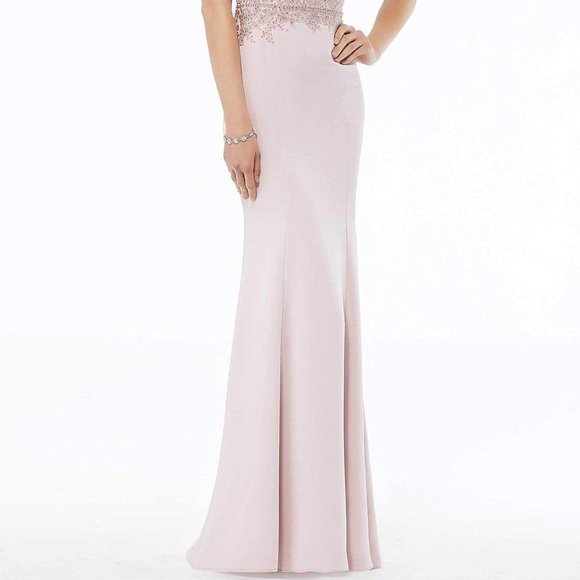 Mori Lee 72127SC Evening Dress Blue Size 10 - Picture 3 of 5